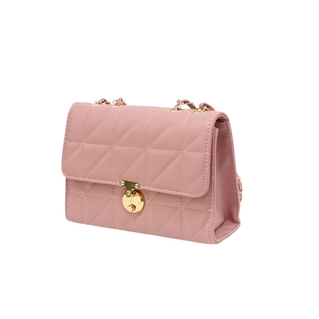 Cartera de fashion mano rosa palo