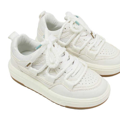 TENIS BLANCOS DOBLE CORDON REF:33- L135